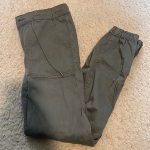 American Eagle Super Stretch Green Joggers
